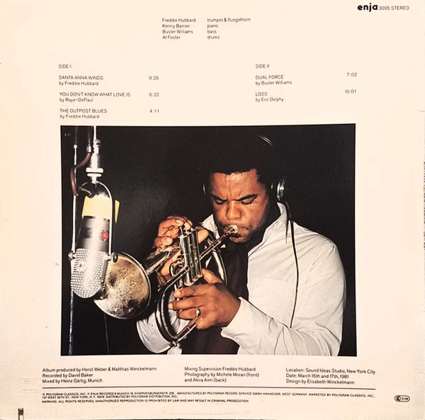Freddie Hubbard - Outpost | Enja Records (enja 3095) - 2
