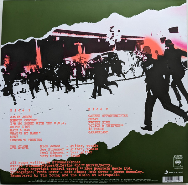 The Clash - The Clash | Columbia (19658737741) - 3 The Clash - The Clash | Columbia (19658737741) - 3