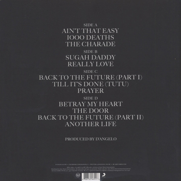 D'Angelo And The Vanguard - Black Messiah | RCA (88875 05655 1) - 4 D'Angelo And The Vanguard - Black Messiah | RCA (88875 05655 1) - 4