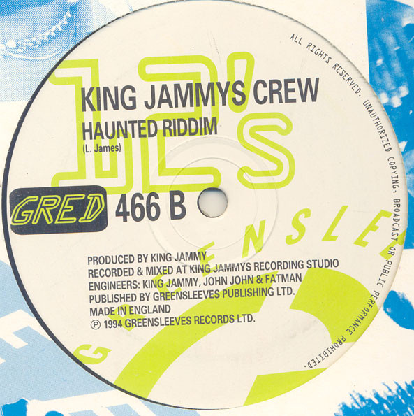 Bounty Killer & Junior Reid / Louie Culture - This World Is Too Haunted / Ganga Lee | Greensleeves Records (GRED 466) - 2 Bounty Killer & Junior Reid / Louie Culture - This World Is Too Haunted / Ganga Lee | Greensleeves Records (GRED 466) - 2