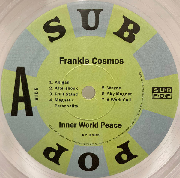 Frankie Cosmos - Inner World Peace | Sub Pop (SP 1495) - 3