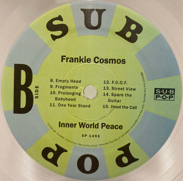 Frankie Cosmos - Inner World Peace | Sub Pop (SP 1495) - 4