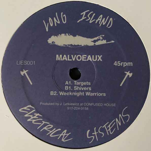 Malvoeaux - Targets | L.I.E.S. Records (LIES001)