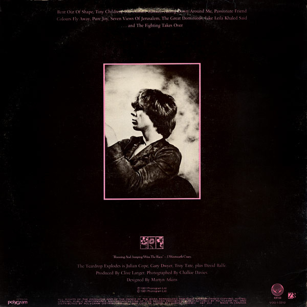 The Teardrop Explodes - Wilder | Vertigo (VOG-1-3310) - 2