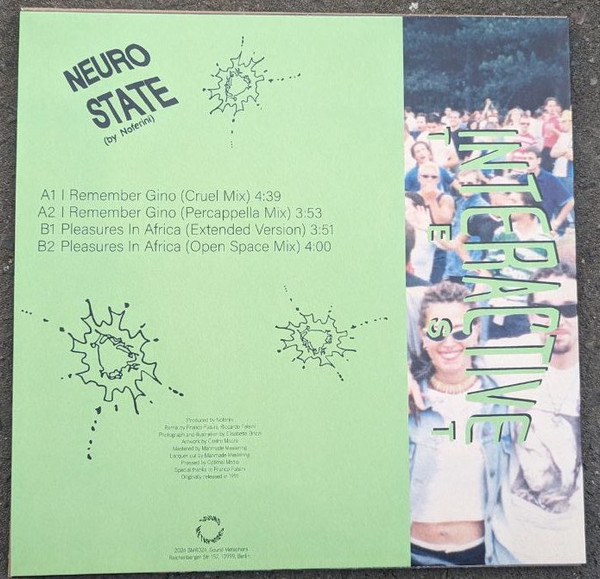 Neuro State - I Remember Gino / Pleasures In Africa | Sound Metaphors Records (SMR024) - 2