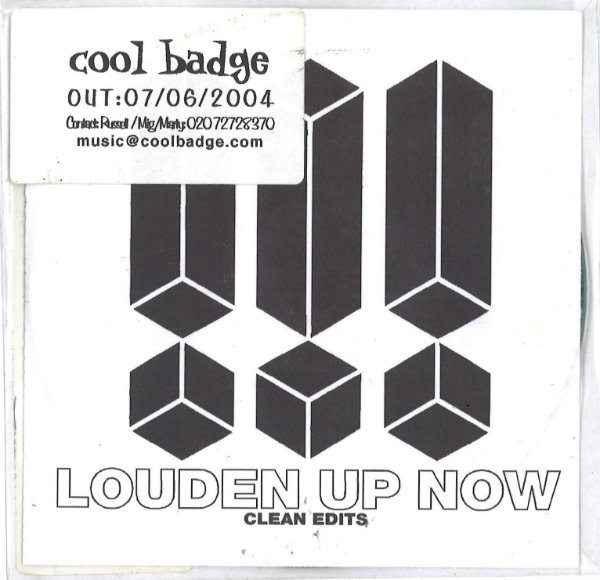 !!! - Louden Up Now (Clean Edits) | Warp Records (WARPCD121P)