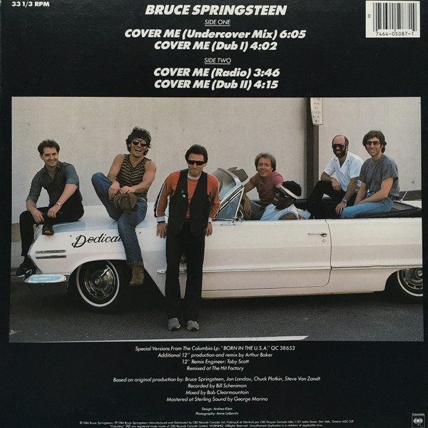 Bruce Springsteen - Cover Me | Columbia (12CXP 05087) - 2