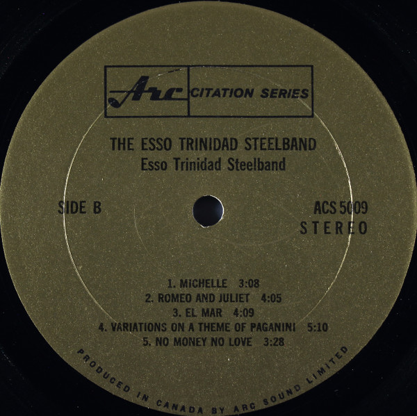 The Esso Trinidad Steel Band - On Tour | Arc Records (ACS-5009) - 4 The Esso Trinidad Steel Band - On Tour | Arc Records (ACS-5009) - 4