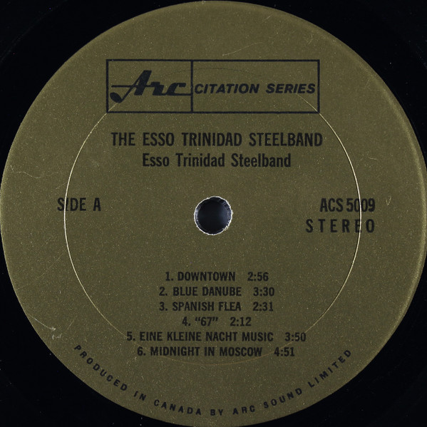 The Esso Trinidad Steel Band - On Tour | Arc Records (ACS-5009) - 3 The Esso Trinidad Steel Band - On Tour | Arc Records (ACS-5009) - 3