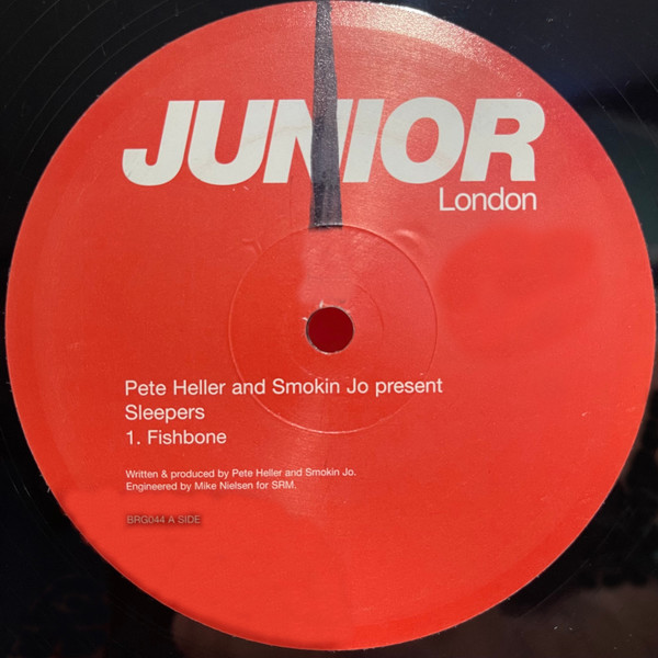 Pete Heller And Smokin' Jo Present Sleepers - Fishbone | Junior London (BRG044) - 3