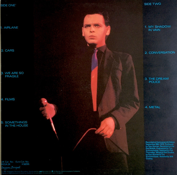 Gary Numan - Living Ornaments '79 | Beggars Banquet (BEGA 24) - 2