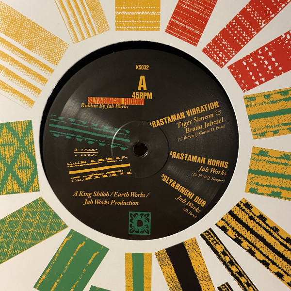 Tiger Simeon , Brada Jahziel , Lavosti , Jah Works - Rastaman Vibration / Real Reggae Warriors | King Shiloh Records (KS032)