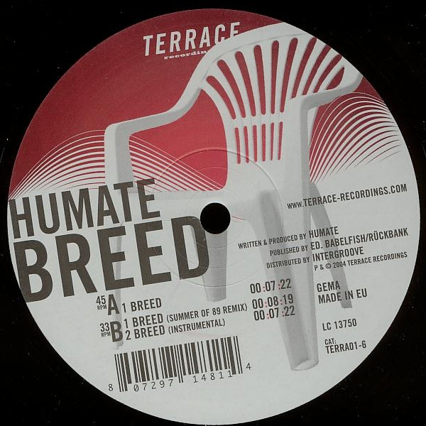 Humate - Breed | Terrace Recordings (TERRA01-6) Humate - Breed | Terrace Recordings (TERRA01-6)