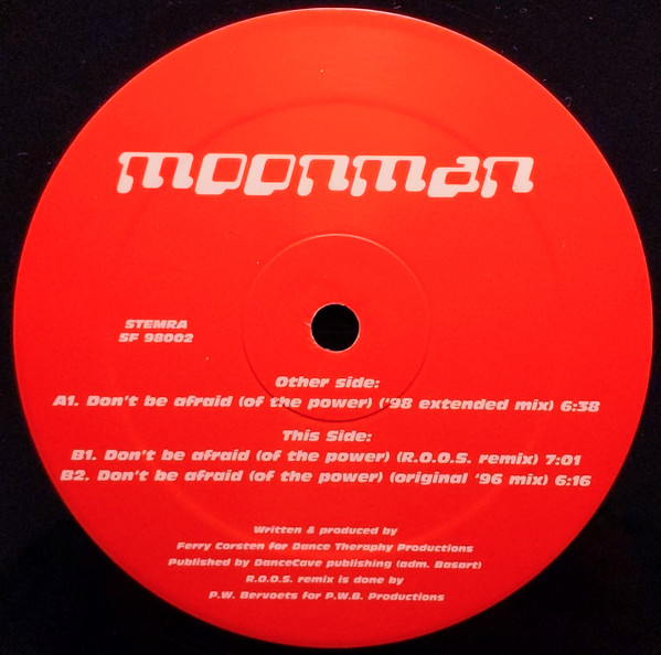 Moonman - Don't Be Afraid (Of The Power) | Sci-Fi Records (SF 98002) - 4