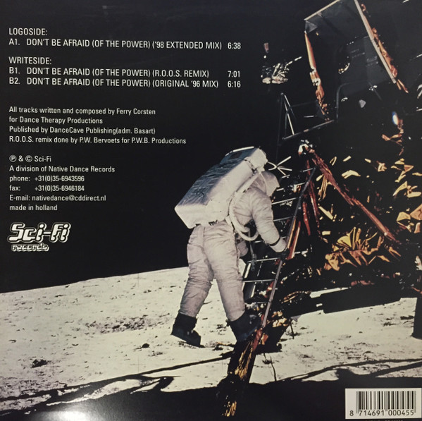 Moonman - Don't Be Afraid (Of The Power) | Sci-Fi Records (SF 98002) - 2