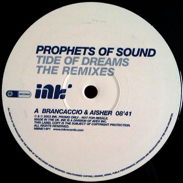 Prophets Of Sound - Tide Of Dreams (The Remixes) | Ink Records (NIBNE14P1)
