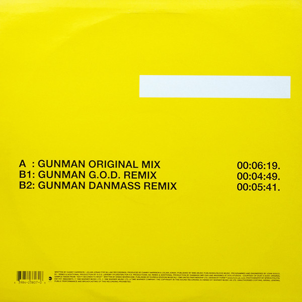 187 Lockdown - Gunman | EastWest (EW176T) - 2 187 Lockdown - Gunman | EastWest (EW176T) - 2