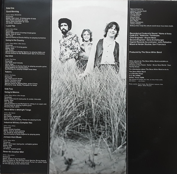 Steve Miller Band - Number 5 | Capitol Records (EA-ST 436) - 3