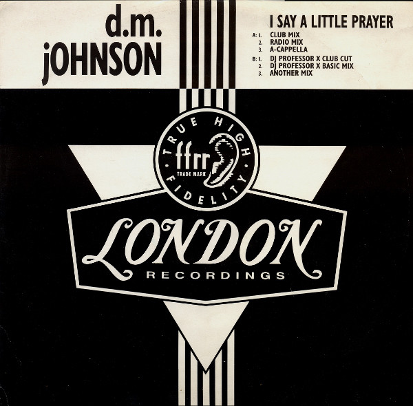 David Michael Johnson - I Say A Little Prayer | London Records (LONX 341) David Michael Johnson - I Say A Little Prayer | London Records (LONX 341)