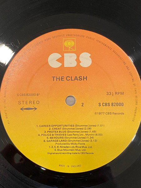 The Clash - The Clash | CBS (S CBS 82000) - 4 The Clash - The Clash | CBS (S CBS 82000) - 4