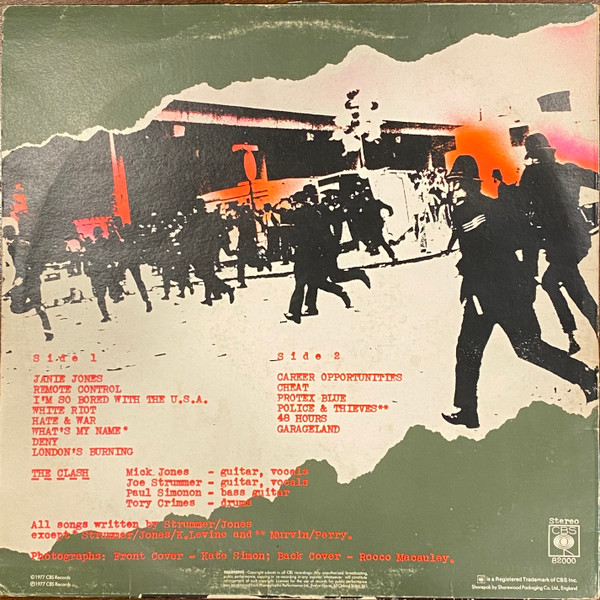 The Clash - The Clash | CBS (S CBS 82000) - 2 The Clash - The Clash | CBS (S CBS 82000) - 2