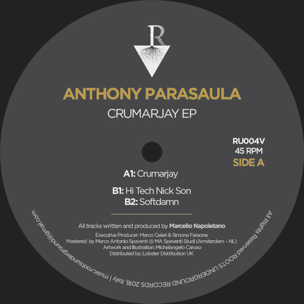 Marcello Napoletano presents Anthony Parasaula - Crumarjay | Roots Underground Records (RU004V)