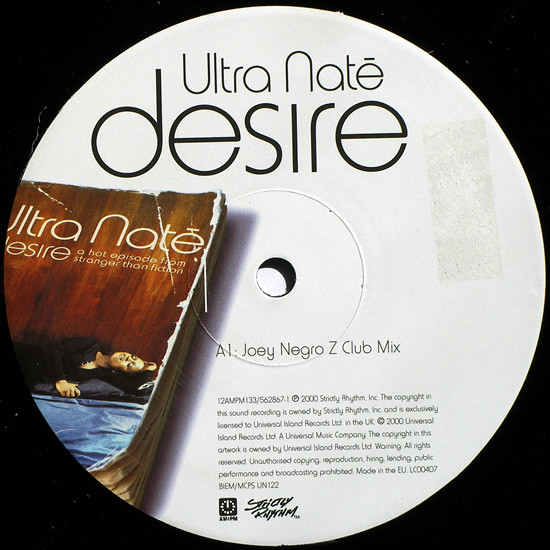 Ultra Naté - Desire (Joey Negro/Kerri Chandler/Dubaholics Mixes) | AM:PM (12AMPM133) - 3 Ultra Naté - Desire (Joey Negro/Kerri Chandler/Dubaholics Mixes) | AM:PM (12AMPM133) - 3