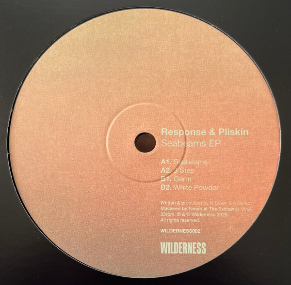 Response & Pliskin - Seabeams EP | Wilderness (WILDERNESS002) - main Response & Pliskin - Seabeams EP | Wilderness (WILDERNESS002) - main