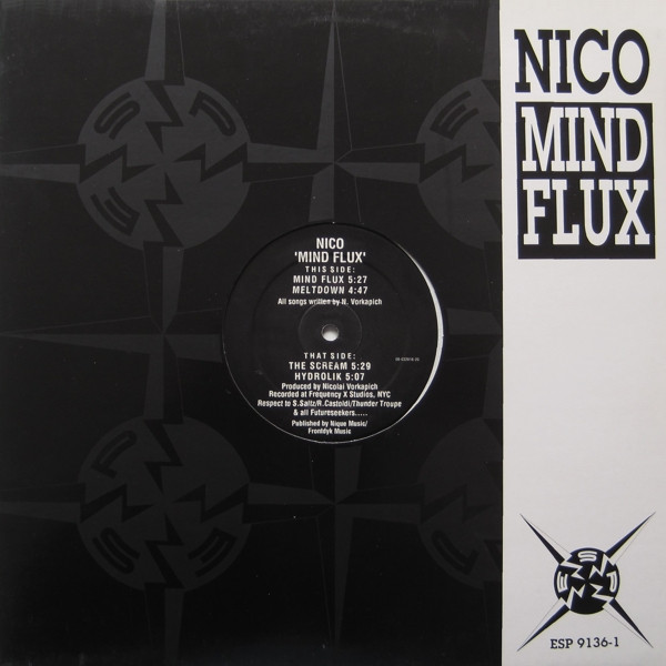 Nico - Mind Flux | ESP Records (ESP 9136-1)