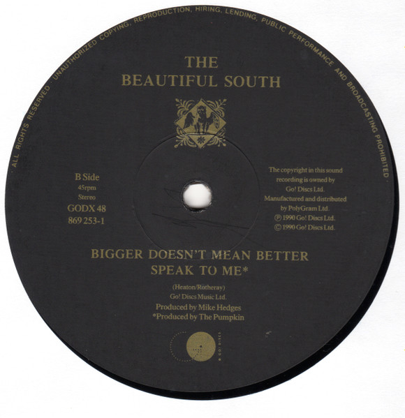 The Beautiful South - My Book | Go! Discs (GODX 48) - 4