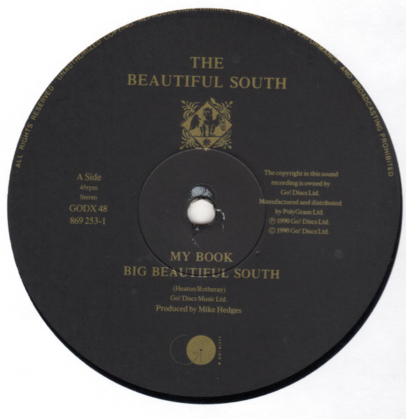 The Beautiful South - My Book | Go! Discs (GODX 48) - 3