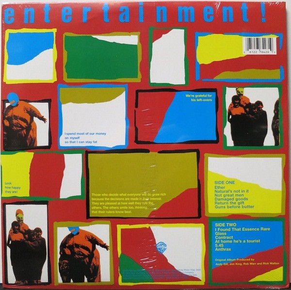 Gang Of Four - Entertainment! | Warner Bros. Records (78428) - 2