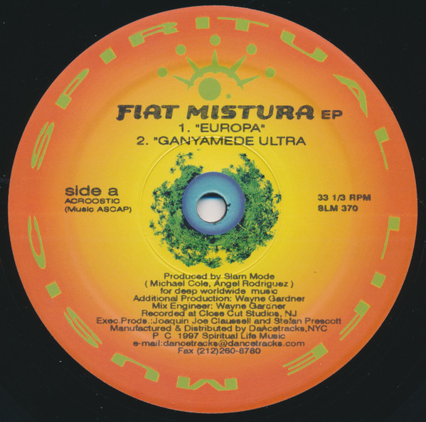 Slam Mode - Fiat Mistura EP | Spiritual Life Music (SLM 370)