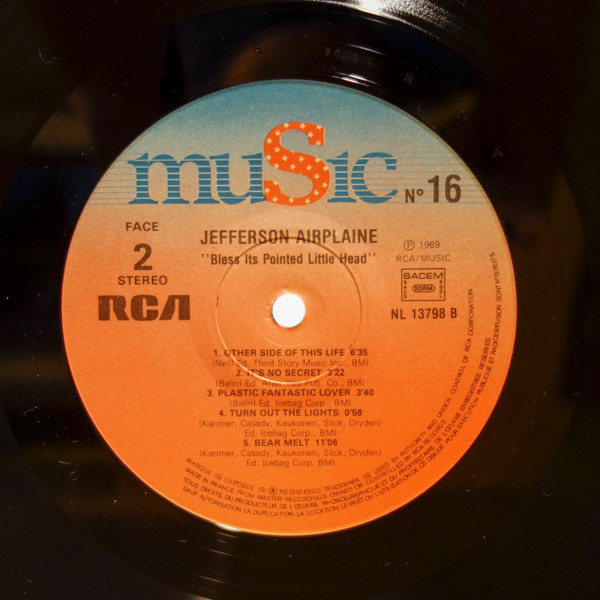 Jefferson Airplane - Bless Its Pointed Little Head | RCA (NL 13798) - 3 Jefferson Airplane - Bless Its Pointed Little Head | RCA (NL 13798) - 3