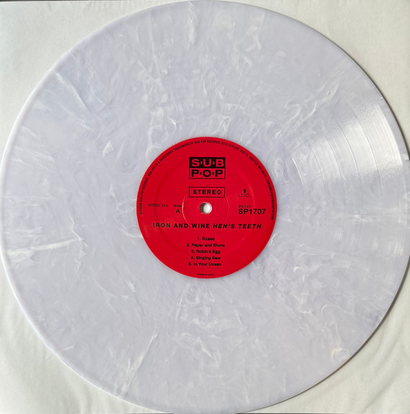 Iron And Wine - Hen's Teeth | Sub Pop (SP1707) - 3