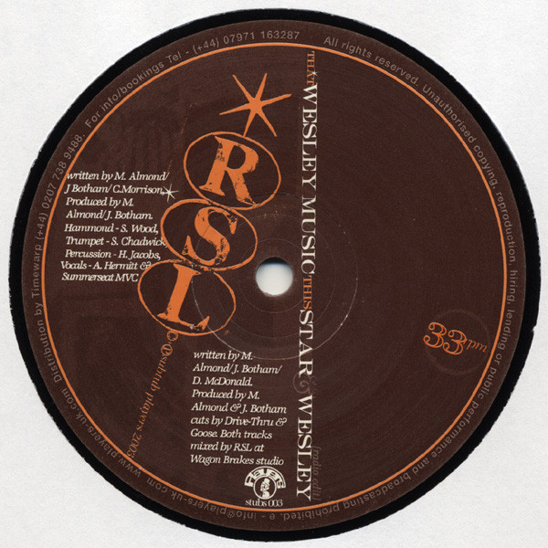RSL - Wesley Music | Players (STUBS 003) - 3