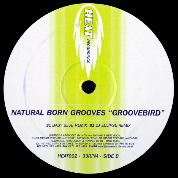 Natural Born Grooves - Groovebird | Heat Recordings (HEAT002) - 4