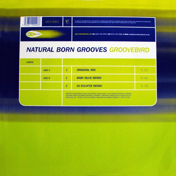 Natural Born Grooves - Groovebird | Heat Recordings (HEAT002) - 2