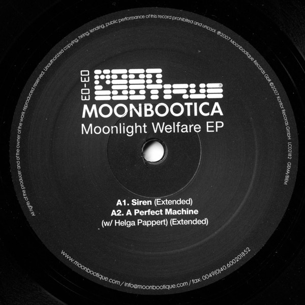 Moonbootica - Moonlight Welfare EP 03-03 | Moonbootique Records (Moon EP3)
