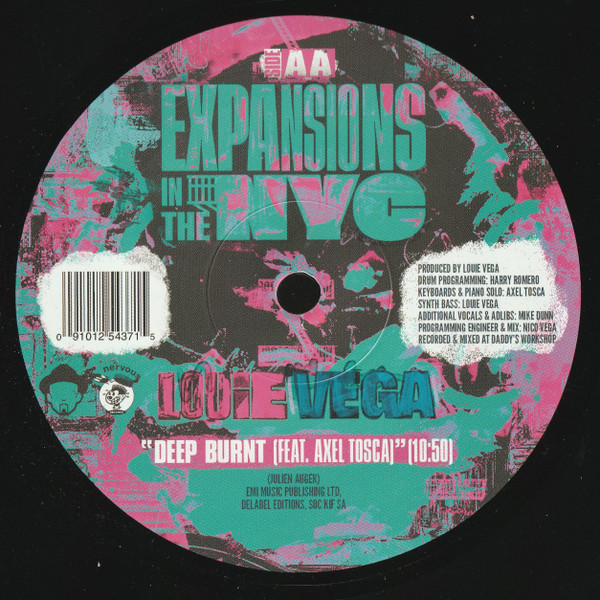 Louie Vega - Expansions In The NYC (Another Day In My Life / Deep Burnt) | Nervous Records (NER25437) - 2 Louie Vega - Expansions In The NYC (Another Day In My Life / Deep Burnt) | Nervous Records (NER25437) - 2