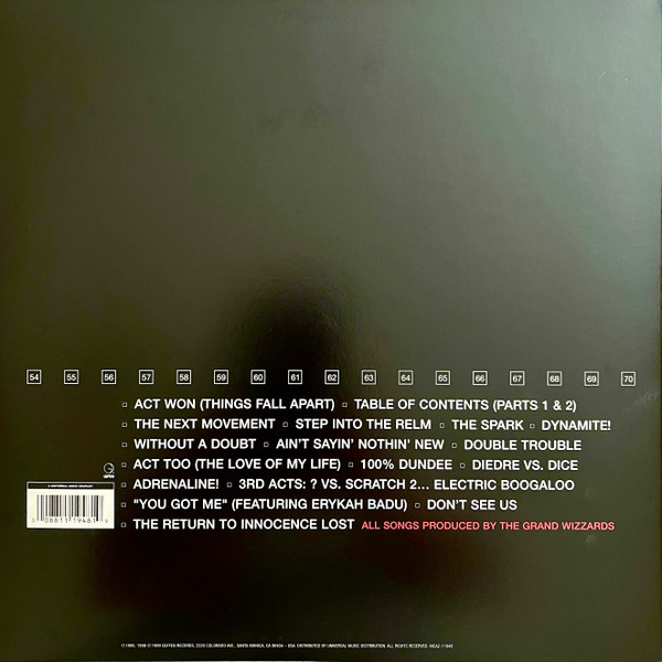 The Roots - Things Fall Apart | Geffen Records (MCA2-11948) - 2