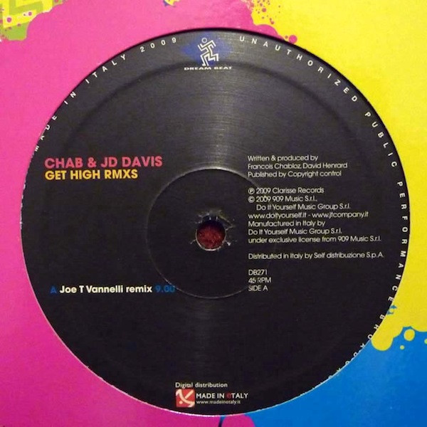 Chab & JD Davis - Get High RMXS | Dream Beat (DB271) - main