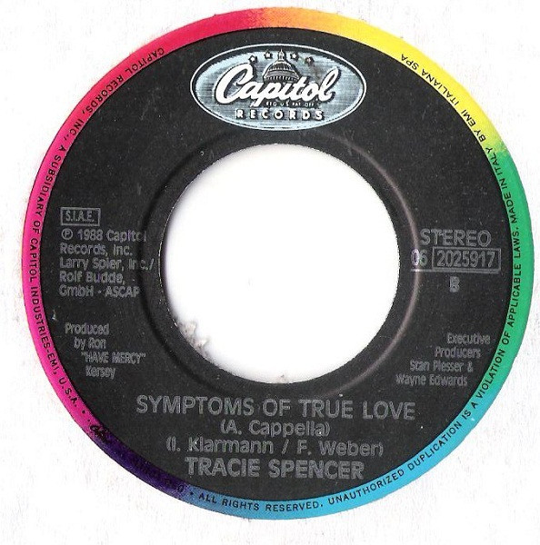Tracie Spencer - Symptoms Of True Love | Capitol Records (06 2025917) - 4