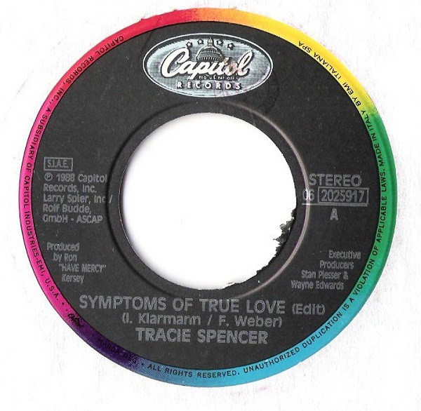 Tracie Spencer - Symptoms Of True Love | Capitol Records (06 2025917) - 3