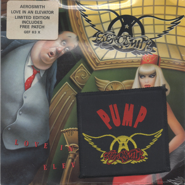 Aerosmith - Love In An Elevator | Geffen Records (GEF 63 X) Aerosmith - Love In An Elevator | Geffen Records (GEF 63 X)
