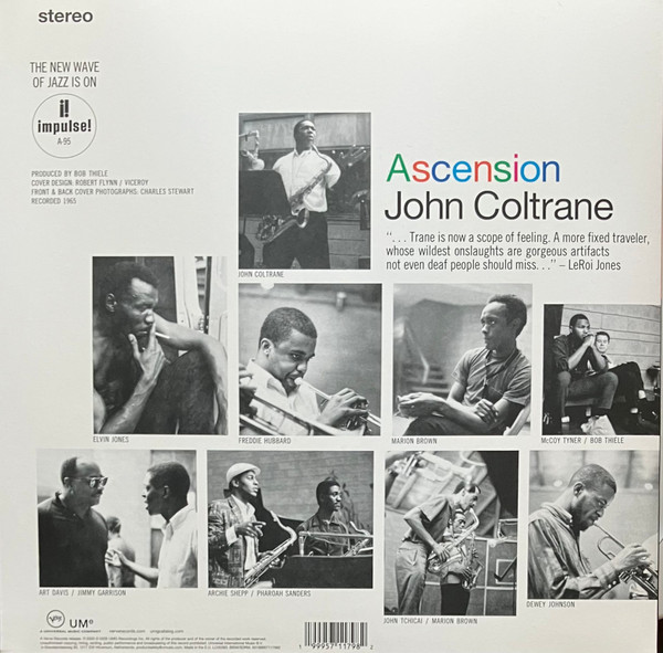 John Coltrane - Ascension | Impulse! (A-95) - 2 John Coltrane - Ascension | Impulse! (A-95) - 2