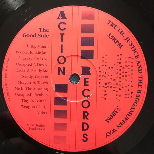 Various - Truth, Justice And The Raggamuffin Way | Action Records (ACTLP1) - 2