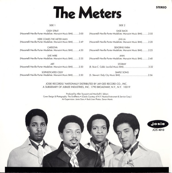 The Meters - The Meters | Josie (JOS 4010) - 2