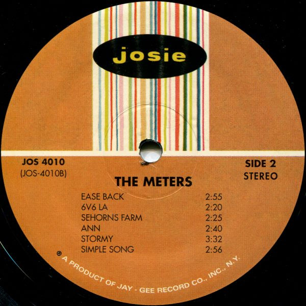 The Meters - The Meters | Josie (JOS 4010) - 4