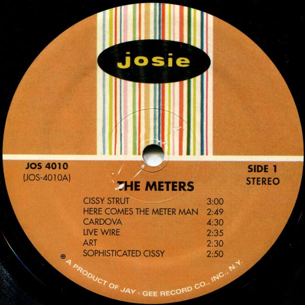 The Meters - The Meters | Josie (JOS 4010) - 3